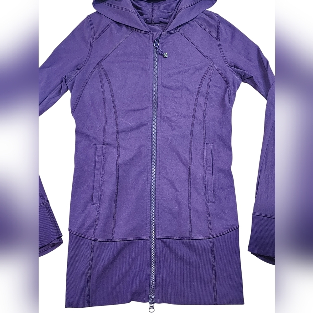 Lululemon Daily Practice Jacket In Color Dark Fuel - Picture 8 of 13